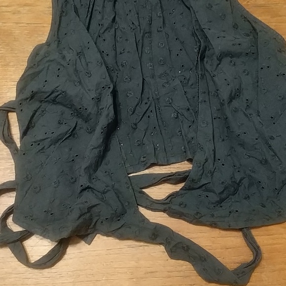 Gap Wrap Tie Waist Tank Top M - Picture 4 of 5